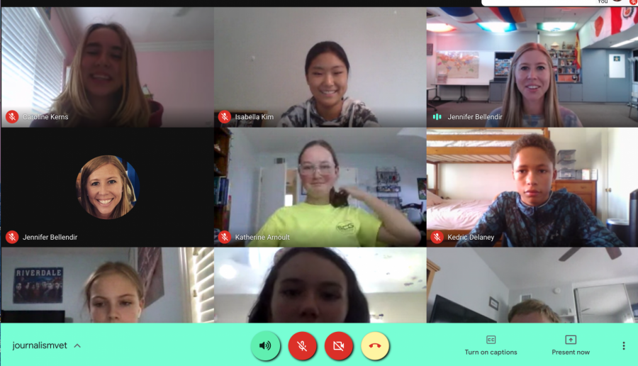 McAuliffes+Birdwatch+staff+meeting+via+Google+Meet.+