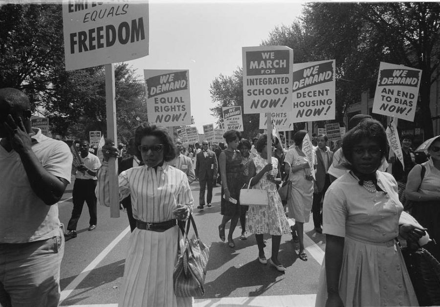 Civil rights March on Washington.