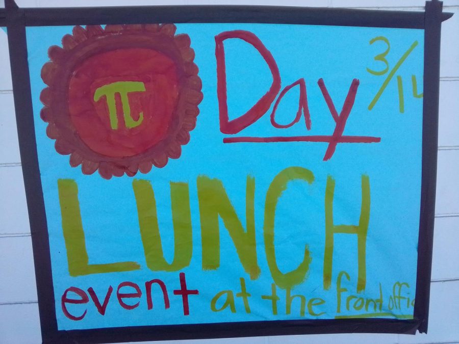 A+Pi+Day+2022+poster%2C+made+by+McAuliffe+ASB+members.